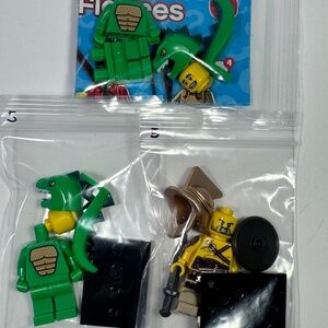 Lego Lot Series 5 Lizard Man Gladiator